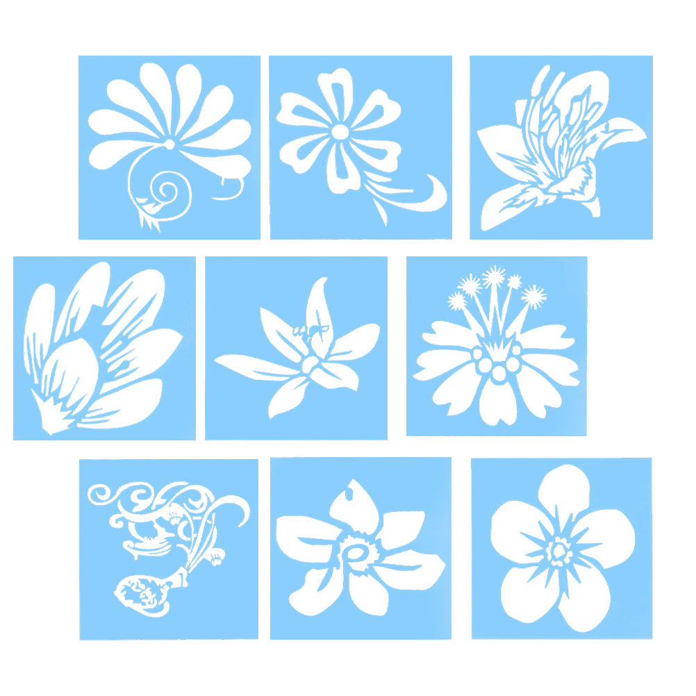 Art Craft Kids - 9PCS Baking Crafts Templates Kids Drawing