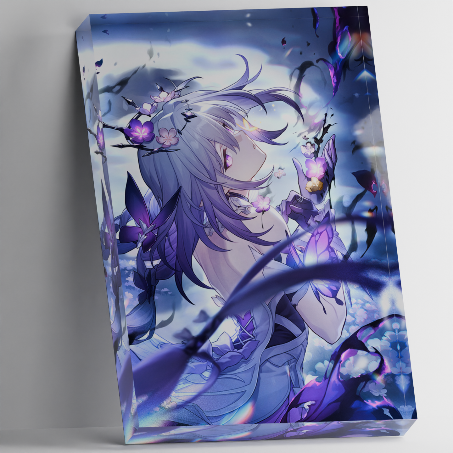 Art Craft Butterfly - Custom Acrylic Photo Block Honkai Star