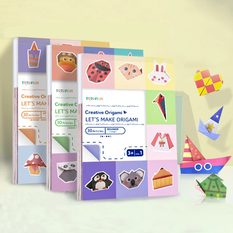 Art Craft Book - Fuuny Origami Paper Craft Guiding Book