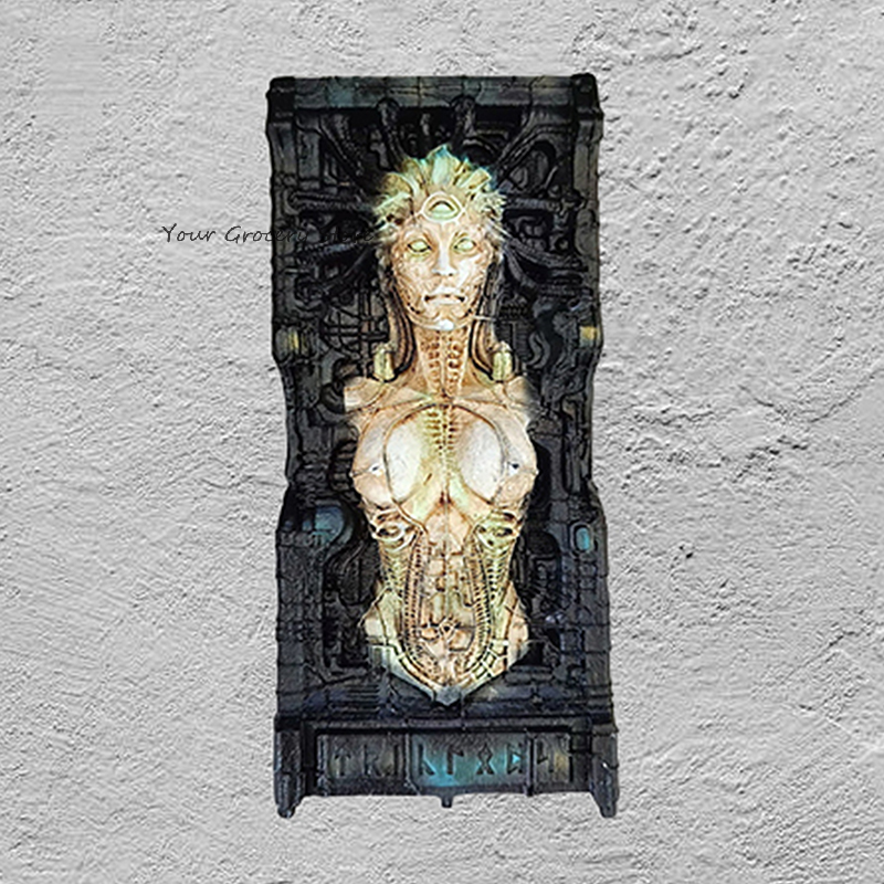 Art Craft Club - Alien Queen Sculpture Wall Sculpture Statue