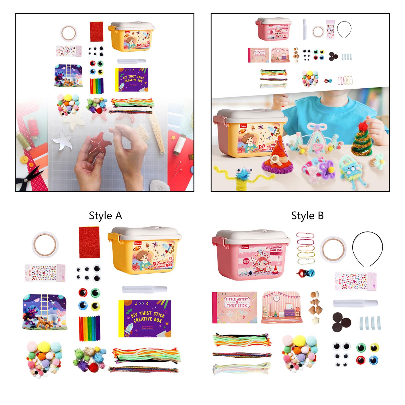Art Craft Club - Pipe Cleaners Set, Chenille Handmade DIY