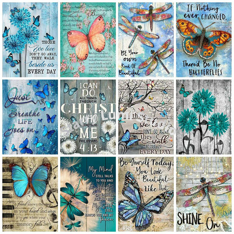 Art Craft Butterfly - Nabi 5D Diamond Painting Butterfly Animal
