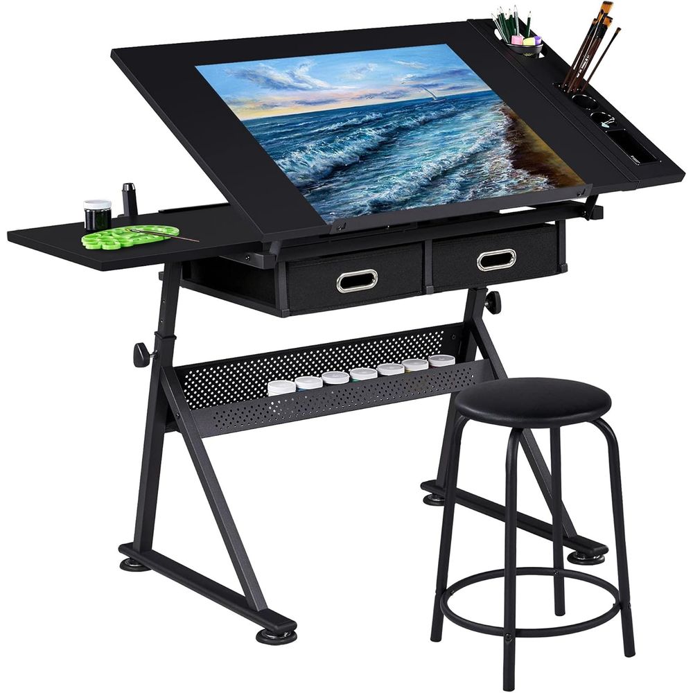 Art & Craft Valley - Drafting Table for Artists, Height Adjustable
