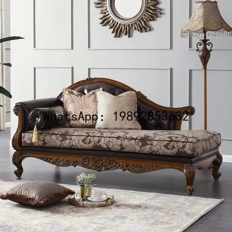 Art & Craft Valley - H5.15 all-solid wood sofa leather art
