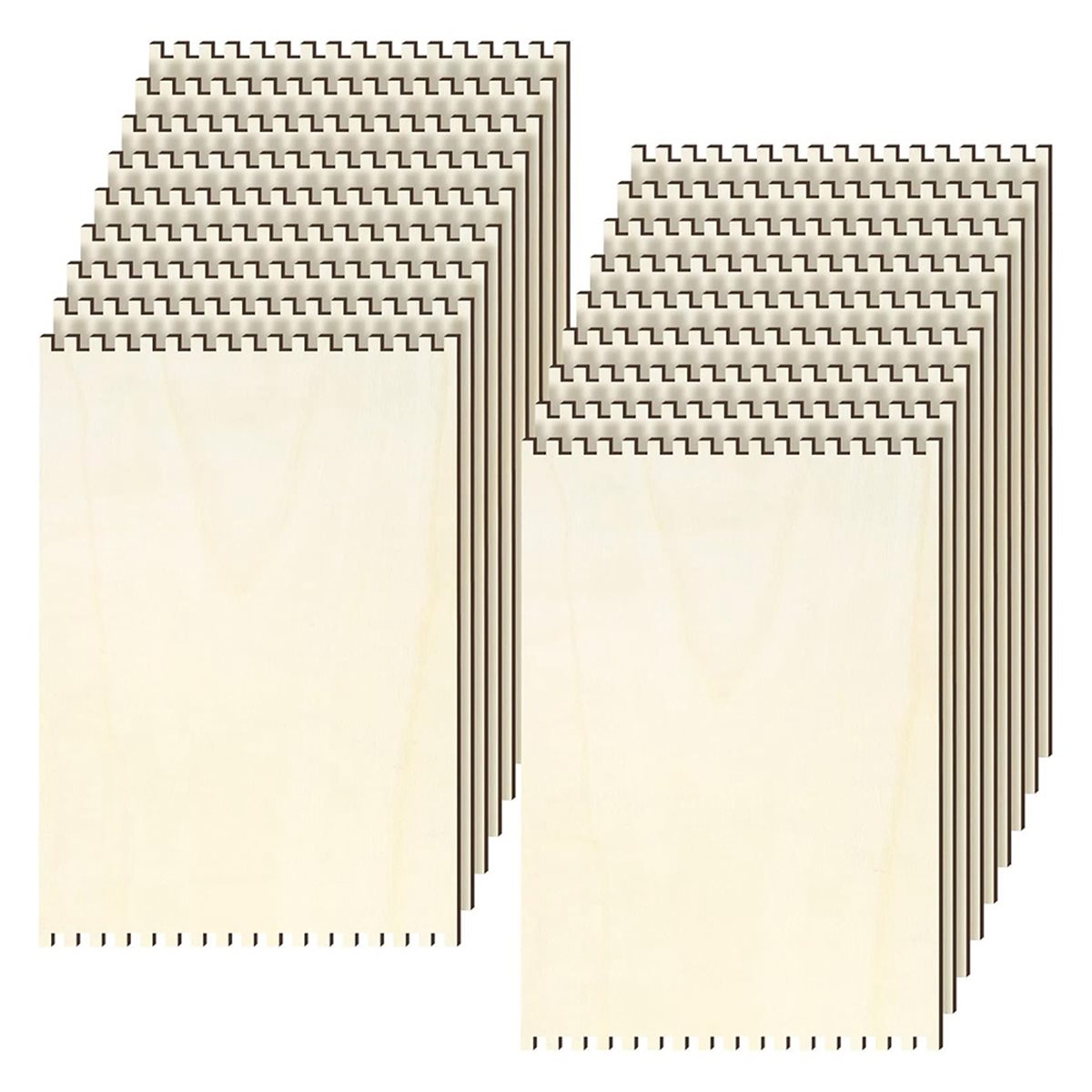 18 Pcs Beginners Wooden Notche - Art Craft Kids บทวิจารณ์และราคา