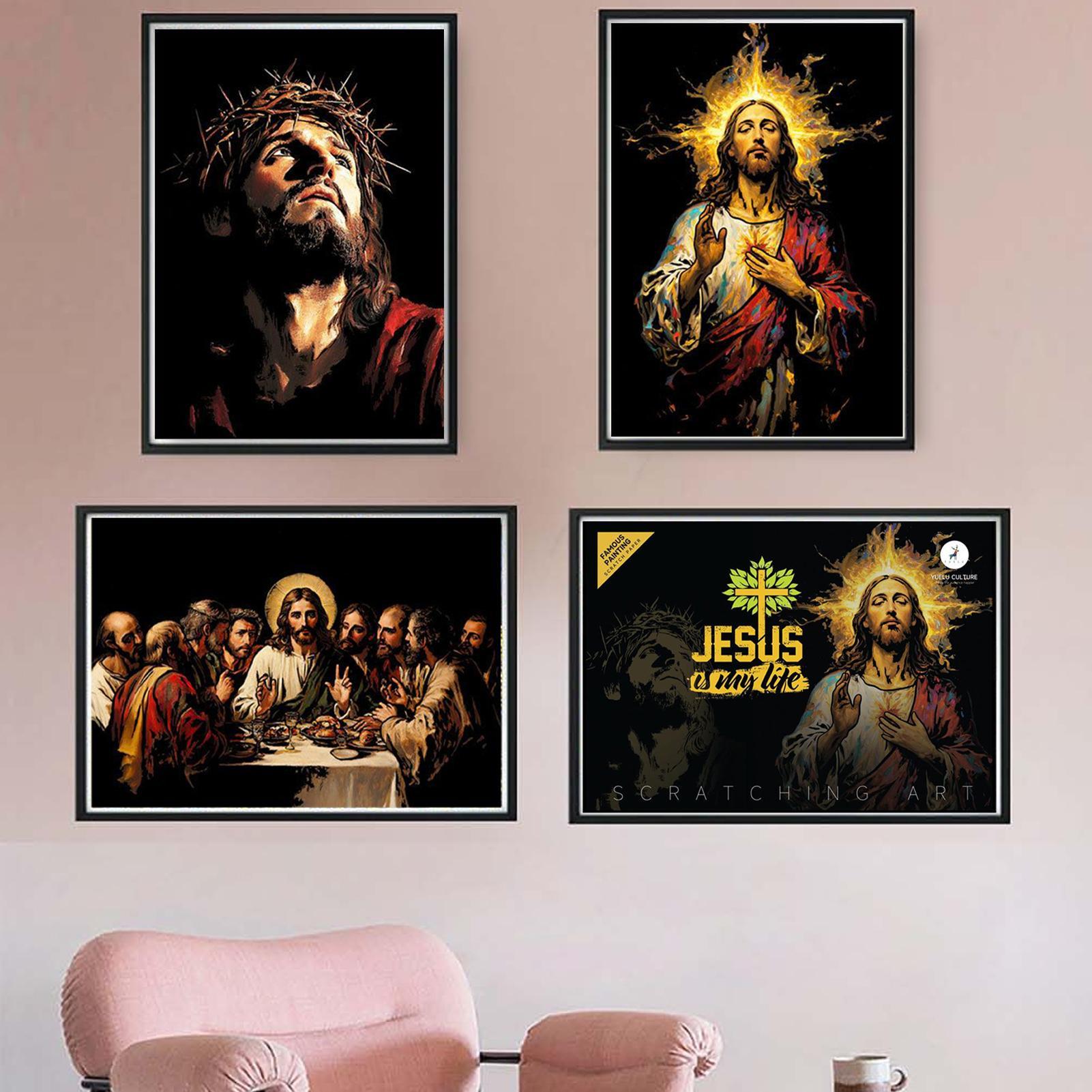 Scratch Book Jesus Scratch Pai - Art Craft Book บทวิจารณ์และราคา