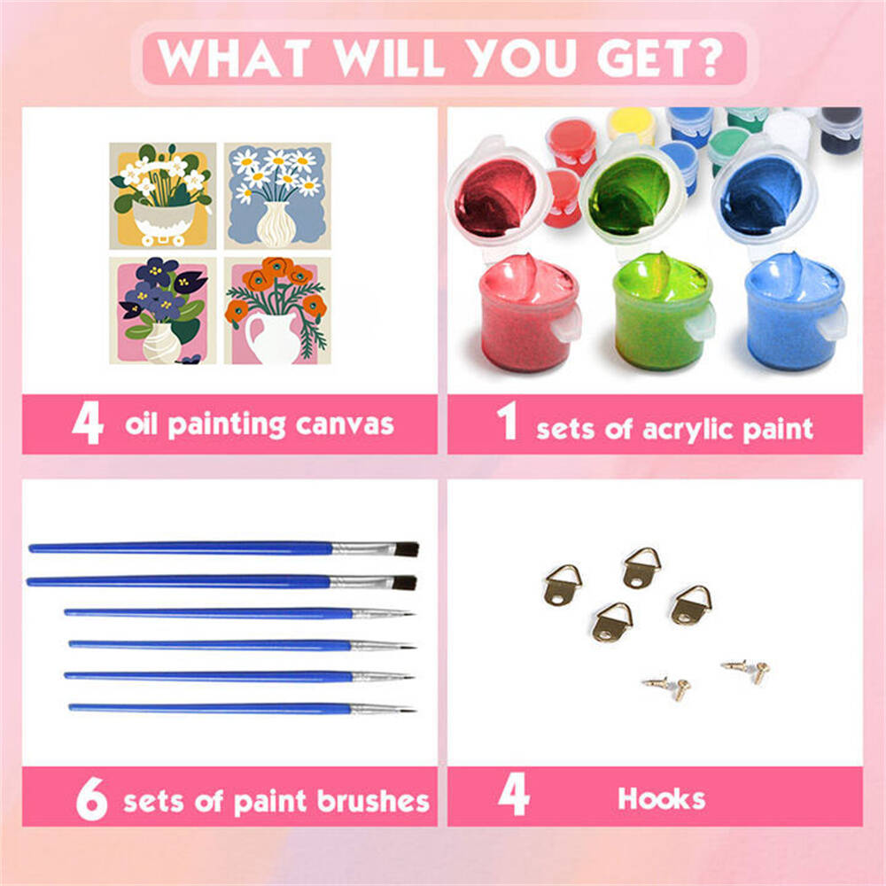 HUACAN Easy-to-learn Colorful  - Art Craft Number บทวิจารณ์และราคา