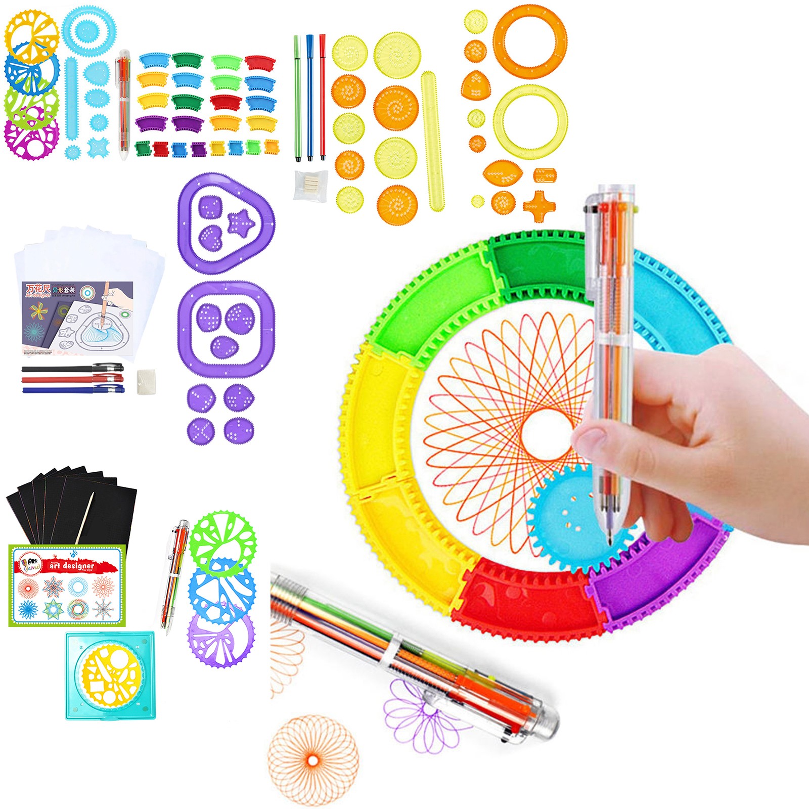 Student Geometry Drawing Stenc - Art Craft Kids บทวิจารณ์และราคา