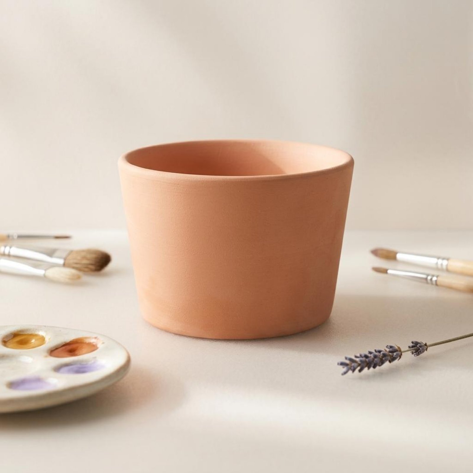 Bisque Pottery Cup Gift Idea U - Art Craft Classes บทวิจารณ์และราคา