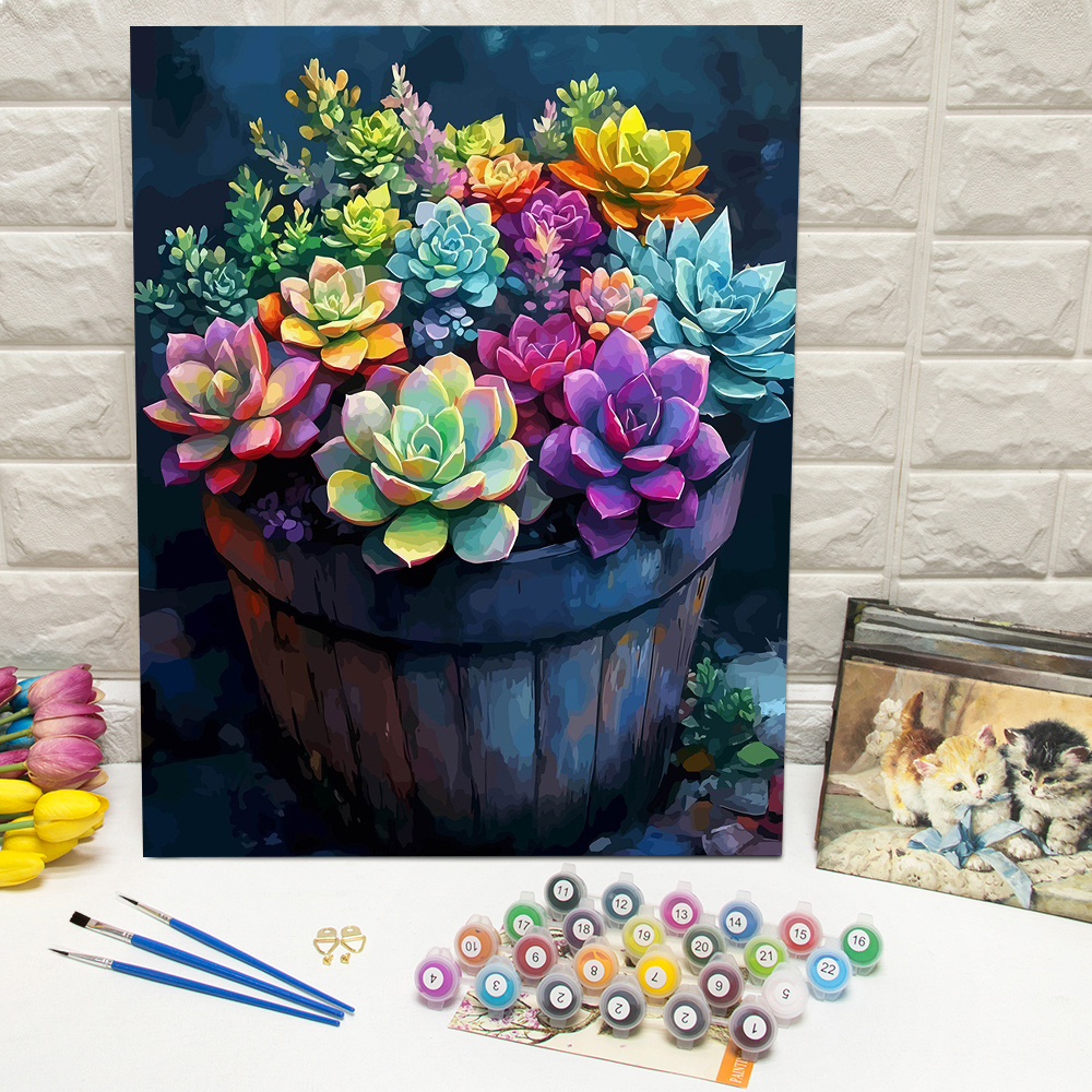 Huacan DIY Drawing By Numbers  - Art Craft Number บทวิจารณ์และราคา