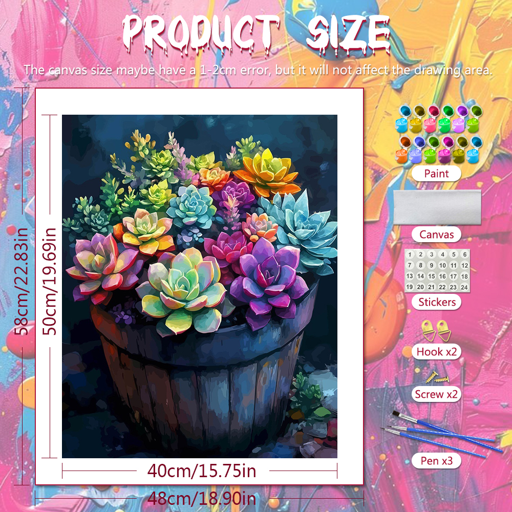 Huacan DIY Drawing By Numbers  - Art Craft Number บทวิจารณ์และราคา