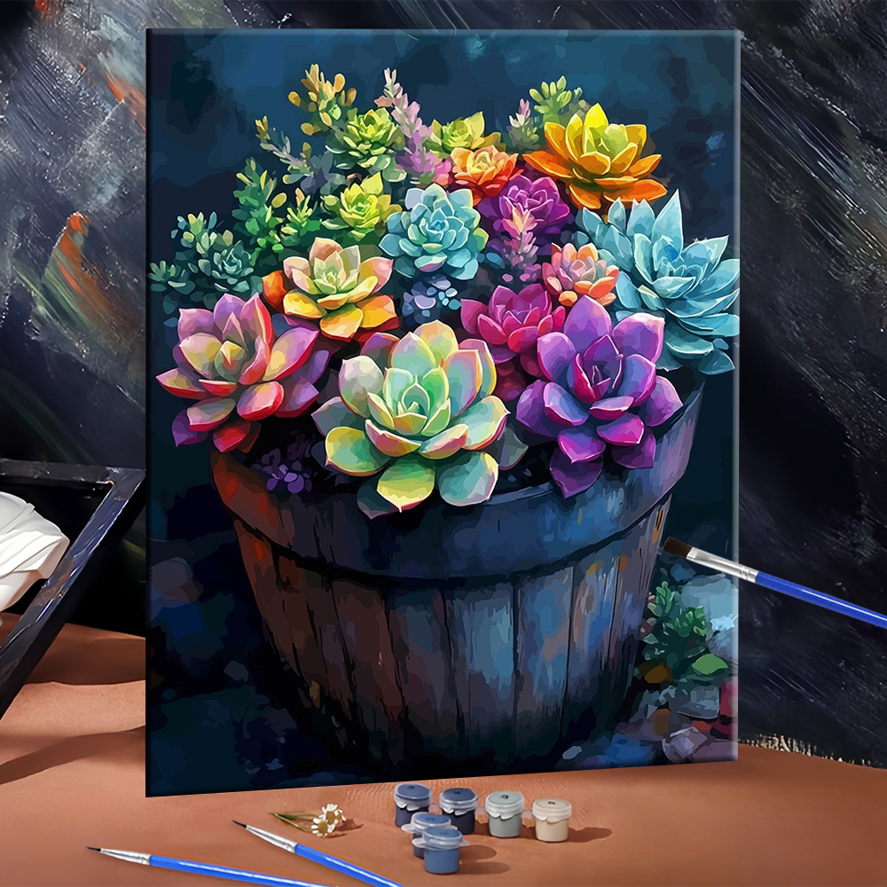 Huacan DIY Drawing By Numbers  - Art Craft Number บทวิจารณ์และราคา