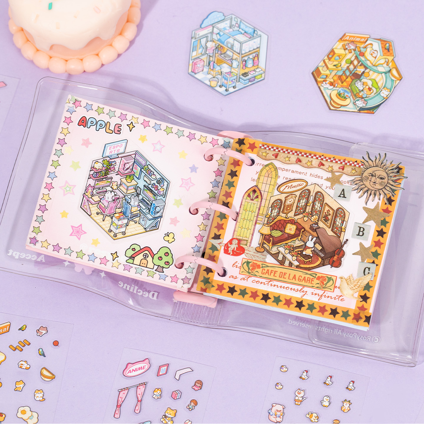 13 Sheets/Book Mini Cute Micro - Art Craft Book บทวิจารณ์และราคา