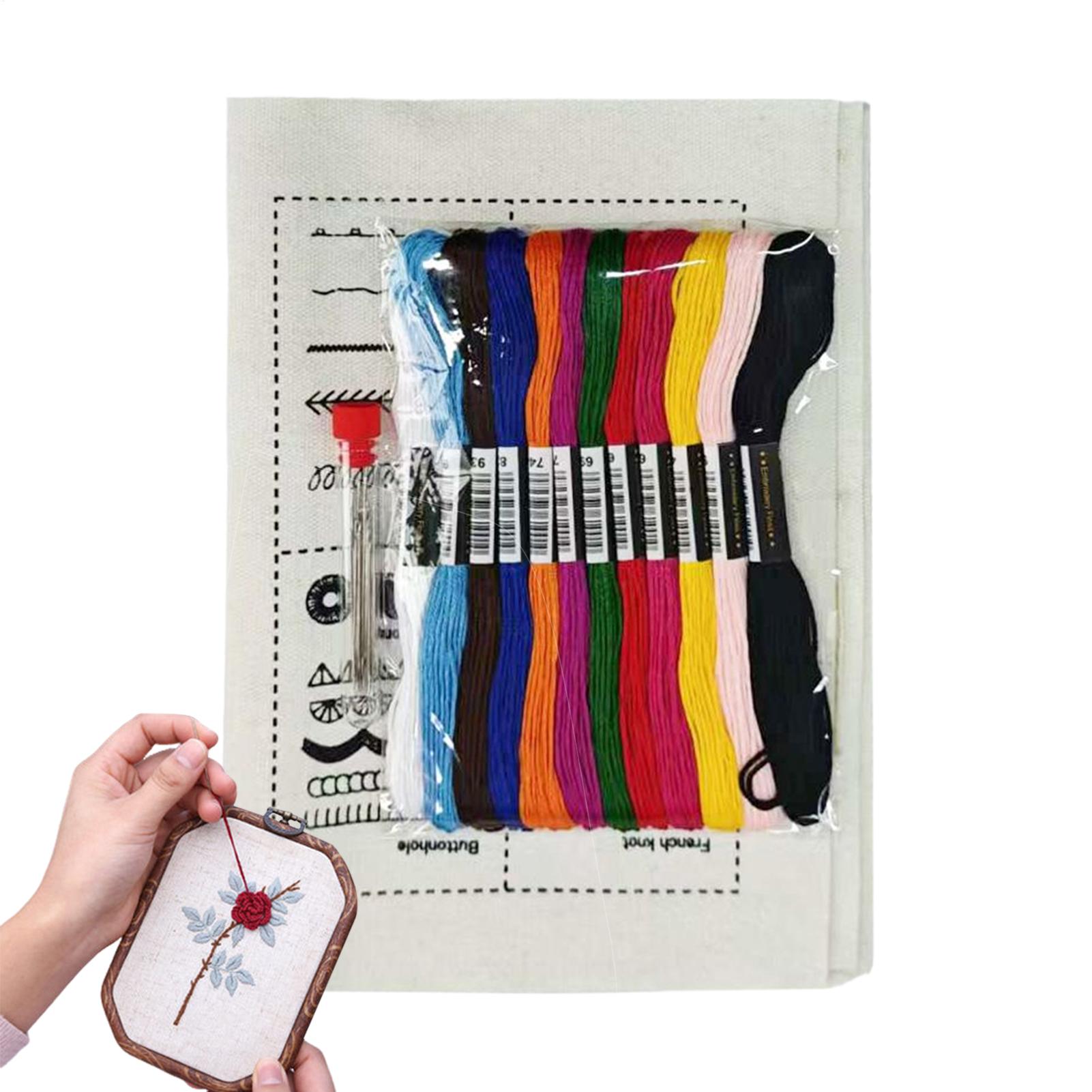 DIY Embroidery Needle Thread B - Art Craft Book บทวิจารณ์และราคา