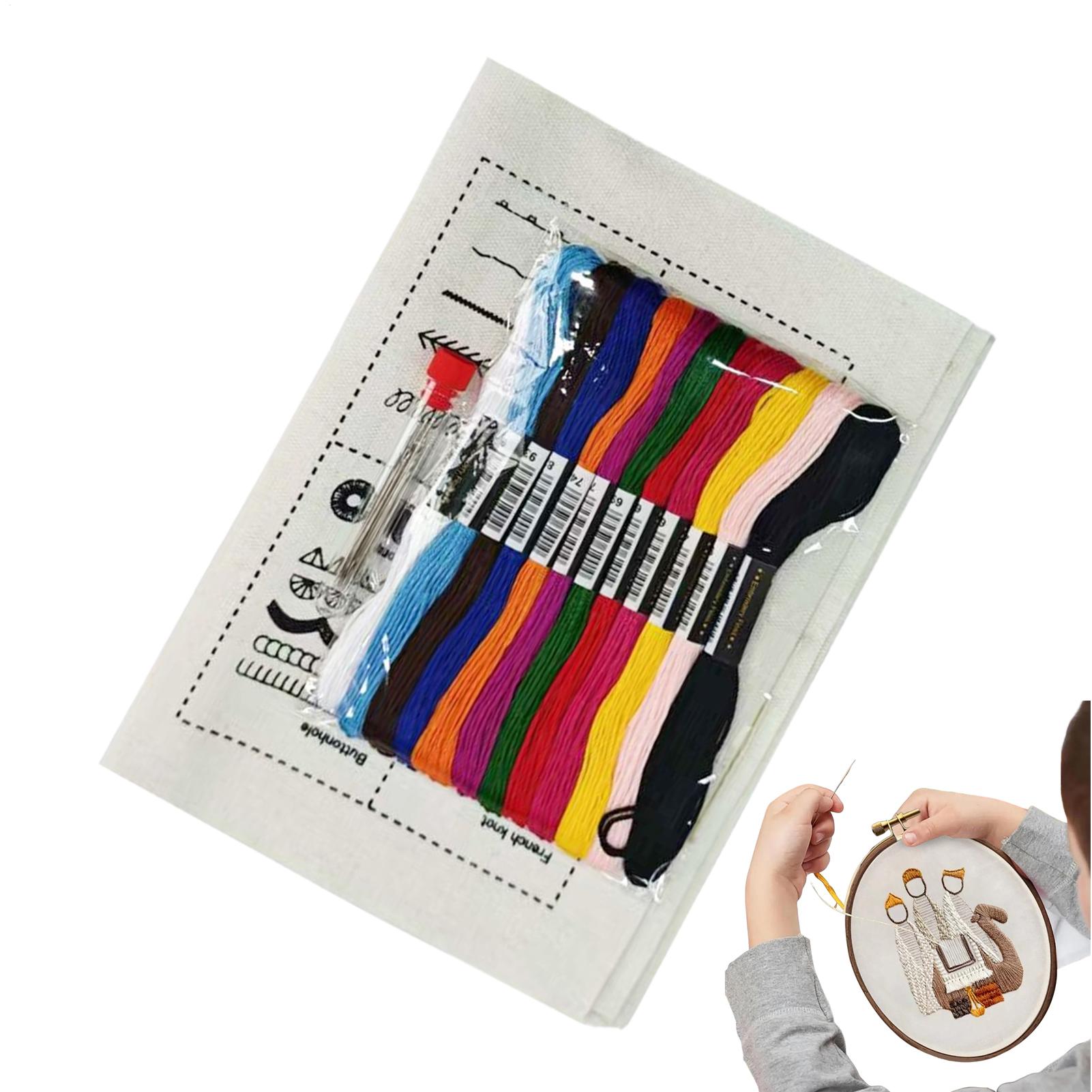 DIY Embroidery Needle Thread B - Art Craft Book บทวิจารณ์และราคา