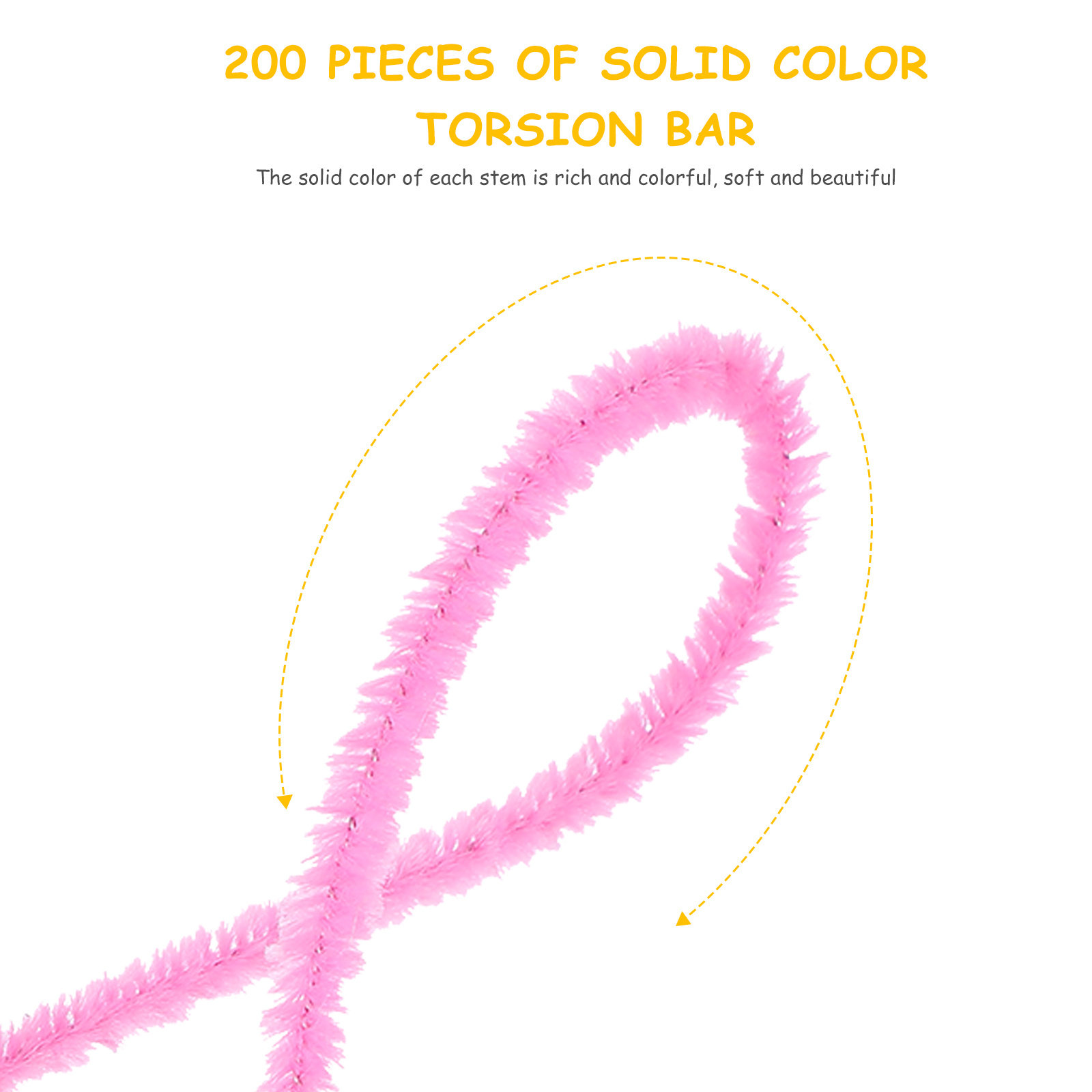 200Pcs Chenille Stems Pipe Cle - Art Craft Kids บทวิจารณ์และราคา