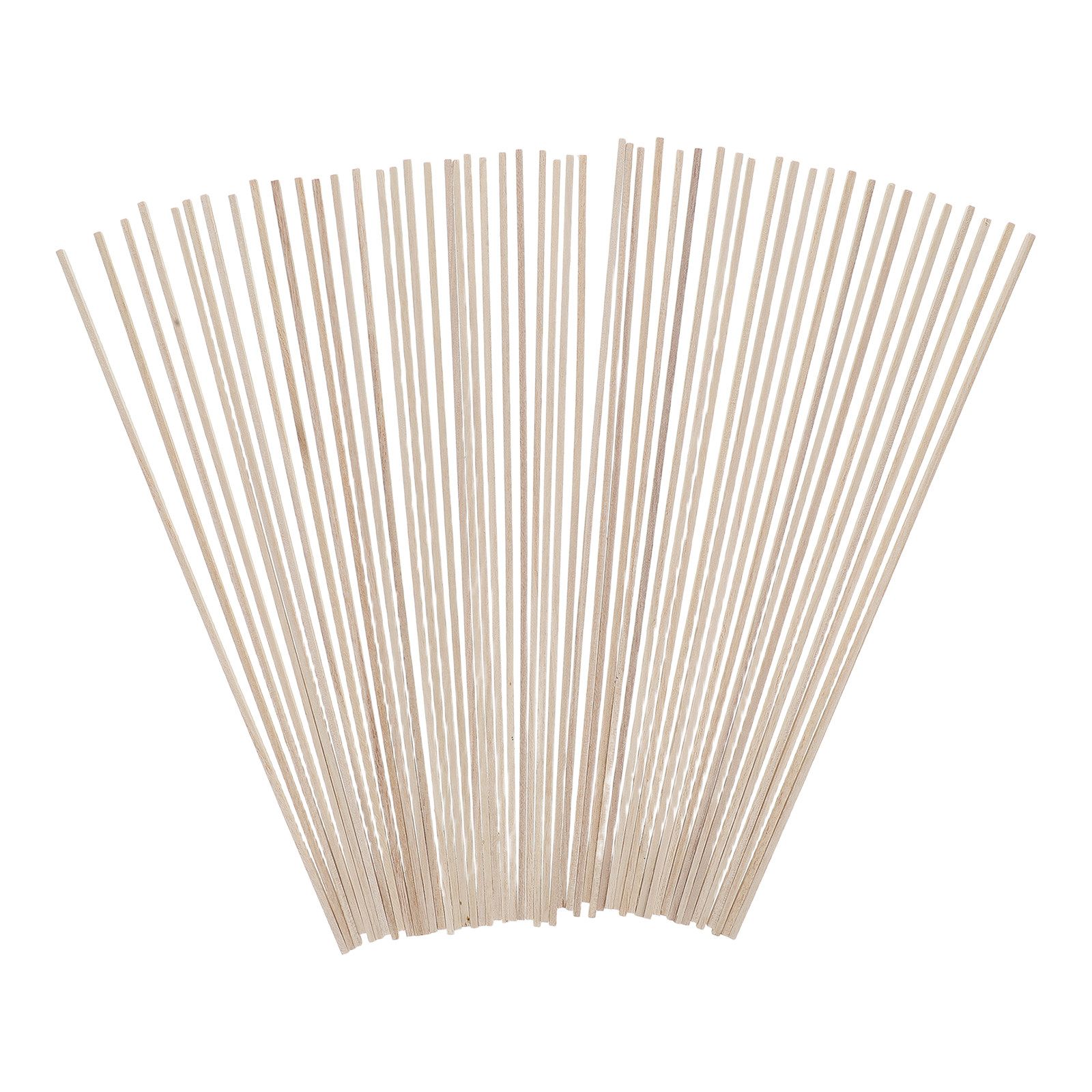 50Pcs 300x3mm Smooth Square Wo - Art Craft Classes บทวิจารณ์และราคา