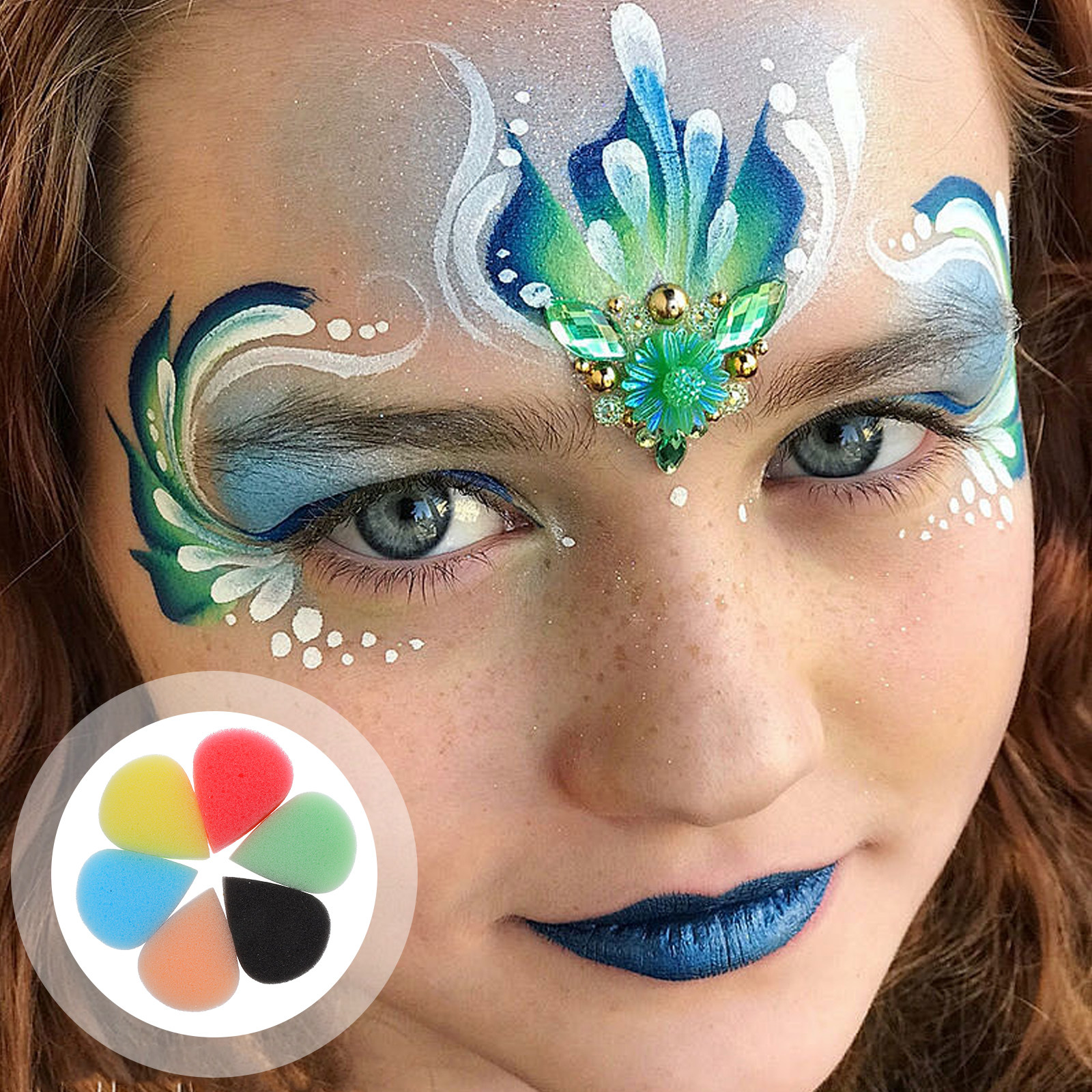 6Pcs Children Face Painting Sp - Art Craft Classes บทวิจารณ์และราคา