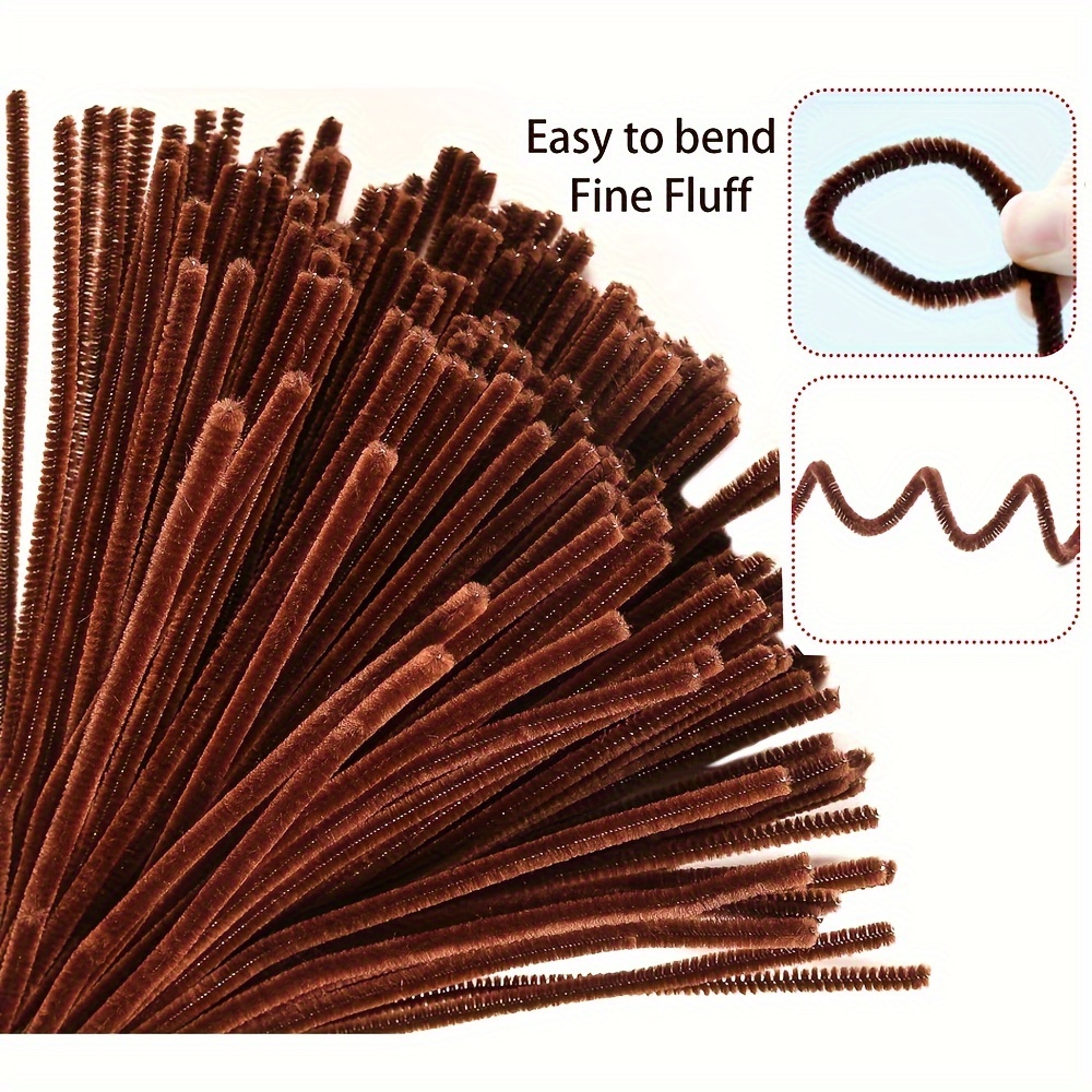100 Pcs Coffee Pipe Cleaners,P - Art Craft Kids บทวิจารณ์และราคา
