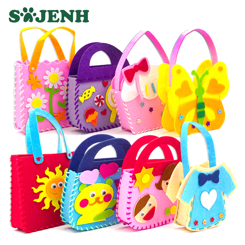 8Pcs DIY Sewing Handmade Bag C - Art Craft Kids บทวิจารณ์และราคา