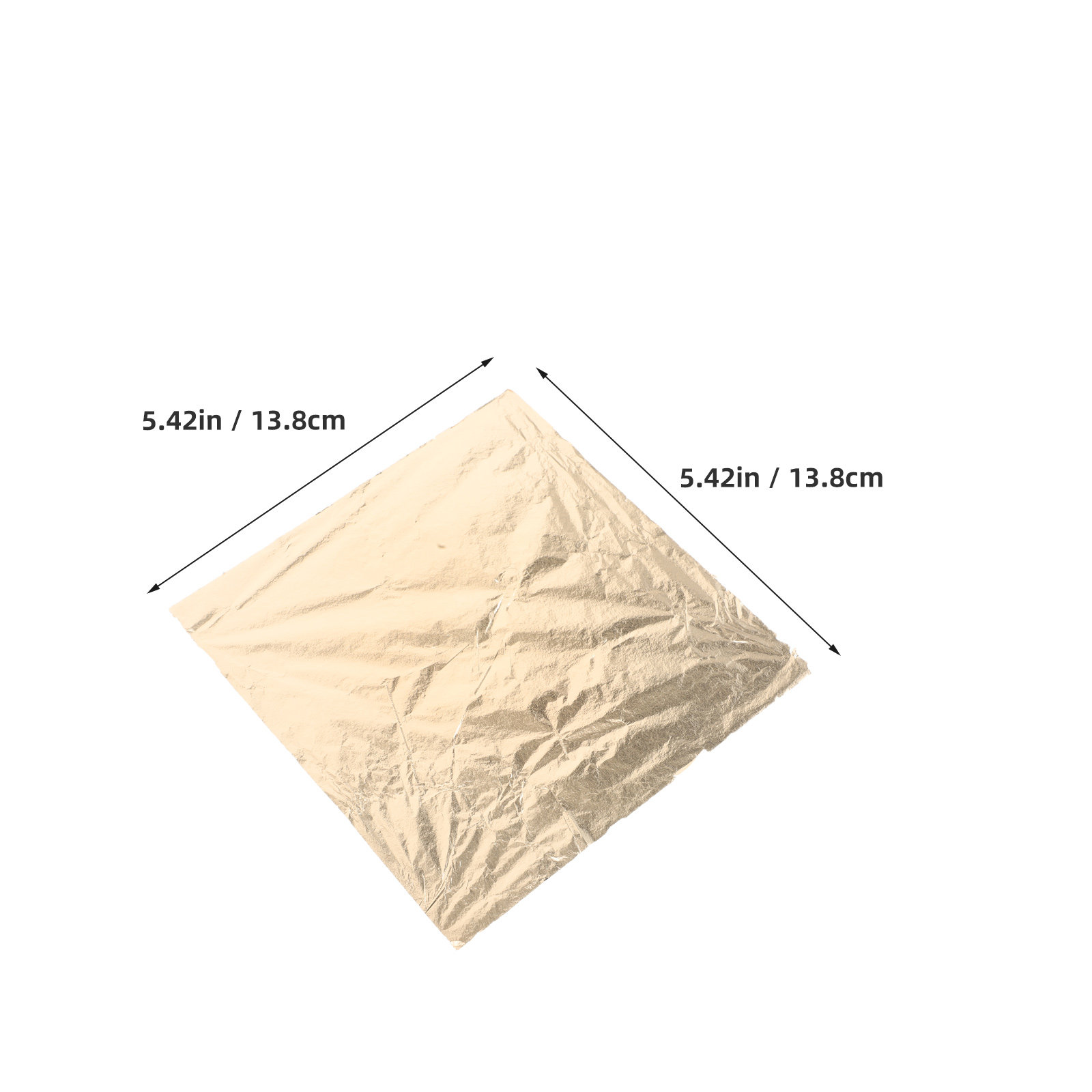 100 Sheets Gold Foil Leaf Pape - Art Craft In Paper บทวิจารณ์และราคา