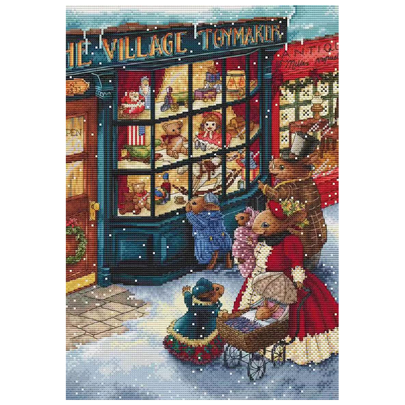 10477 Cross Stitch Kits Sets F - Art Craft And Cloth บทวิจารณ์และราคา