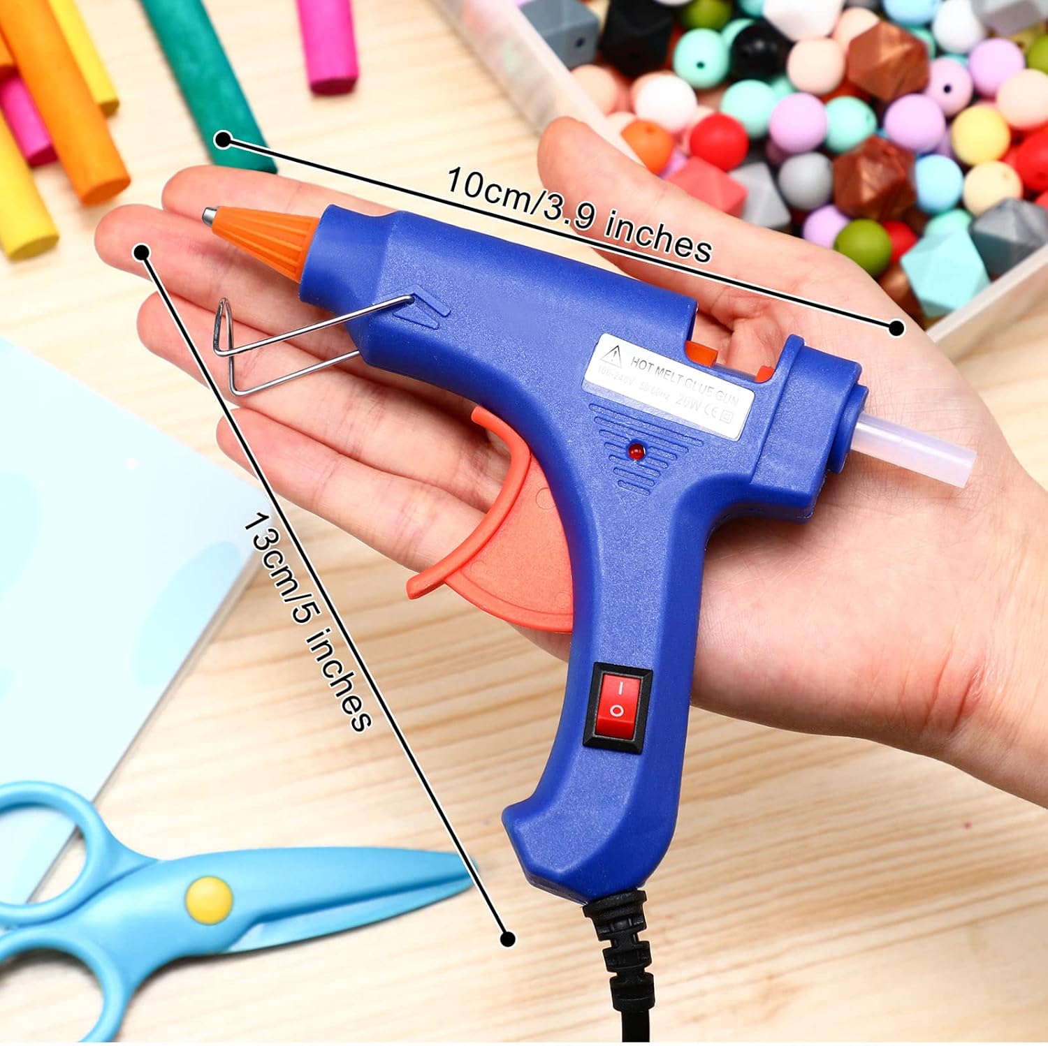 4 Pieces Mini Hot Glue Gun Wit - Art Craft Classes บทวิจารณ์และราคา