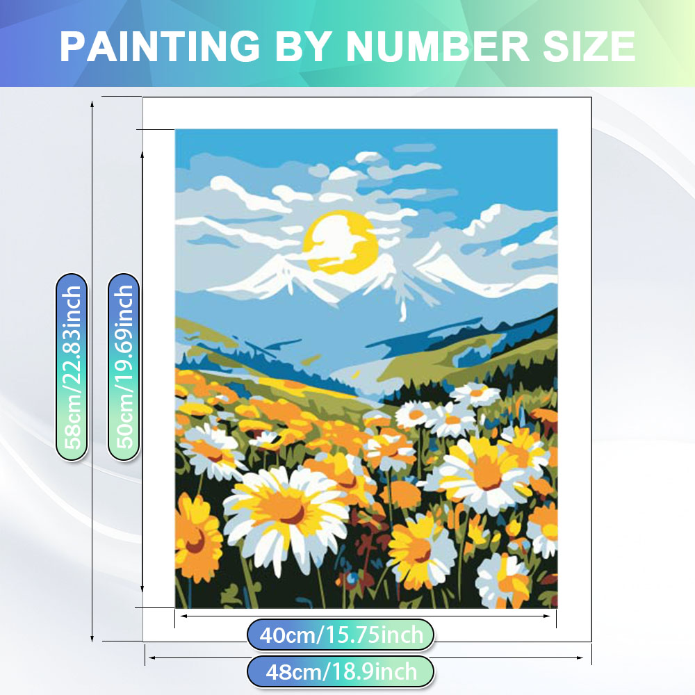 HUACAN Oil Painting By Number  - Art Craft Number บทวิจารณ์และราคา