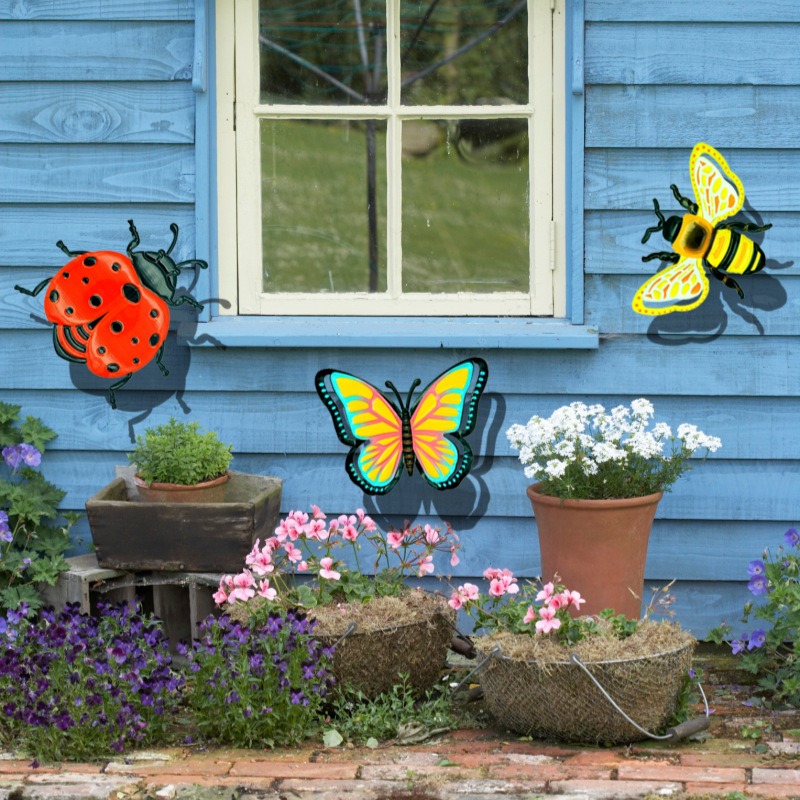 3PCS Butterfly Iron Crafts Hom - Art Craft Butterfly บทวิจารณ์และราคา