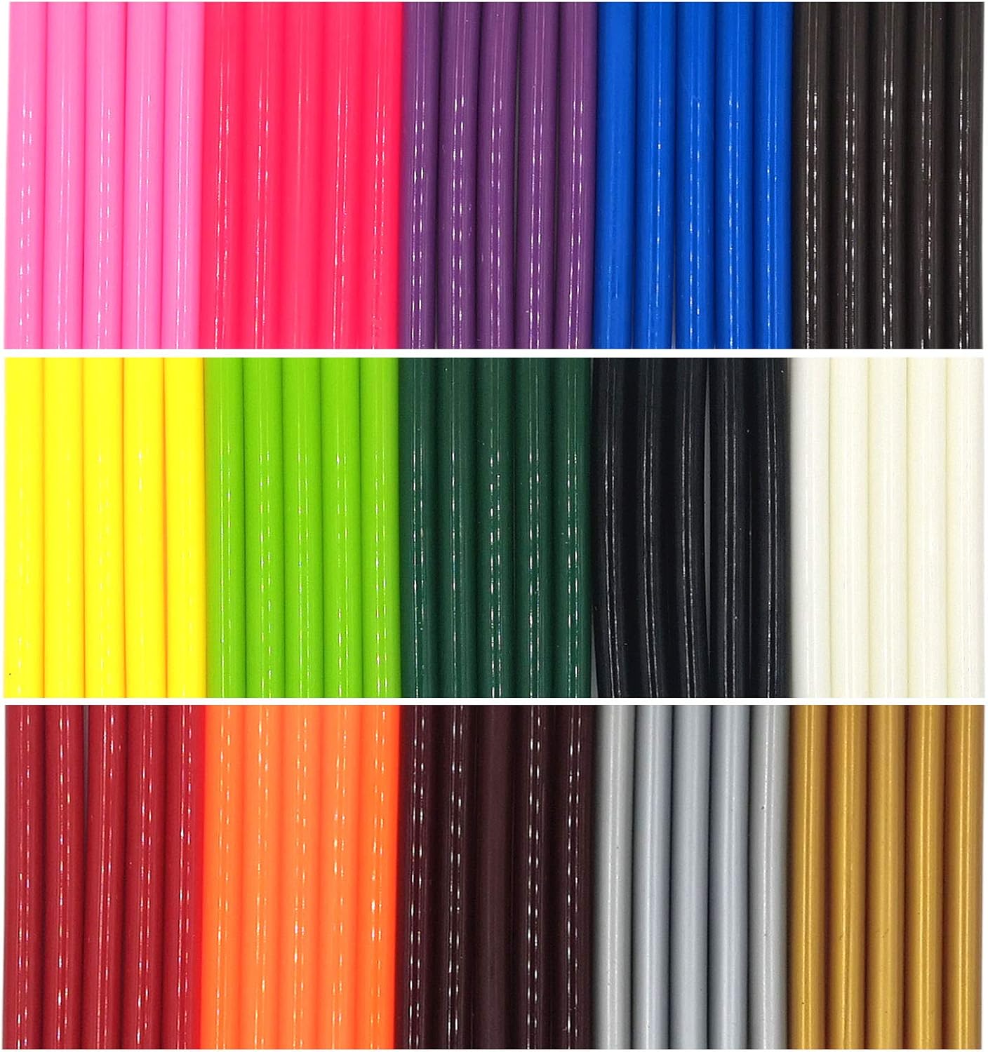 Colored Hot Melt Glue Sticks f - Art And Craft Letter X บทวิจารณ์และราคา