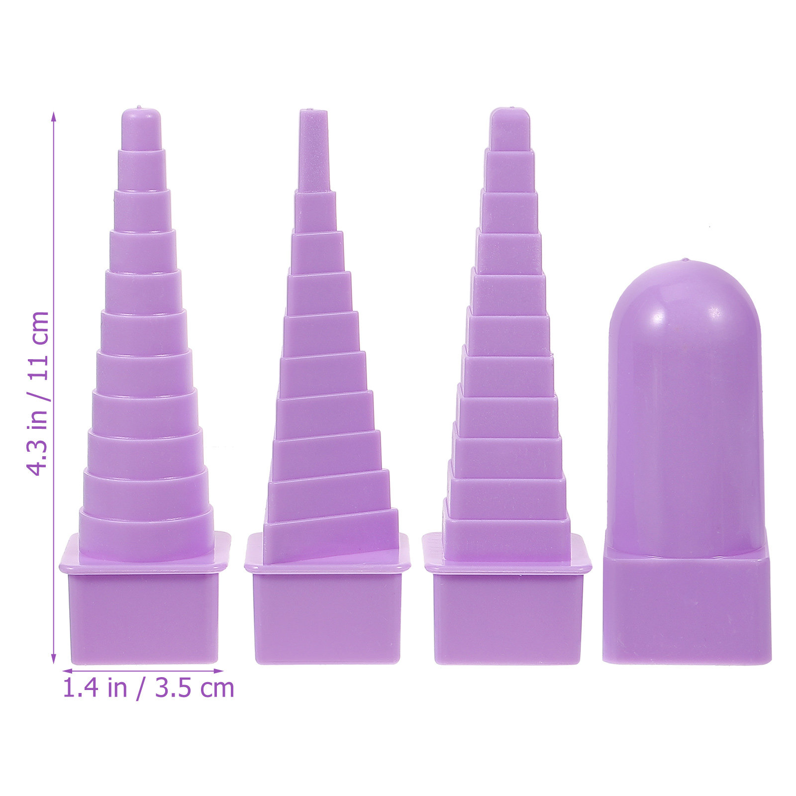 4Pcs Quilling Tower Set Paper  - Art Craft In Paper บทวิจารณ์และราคา