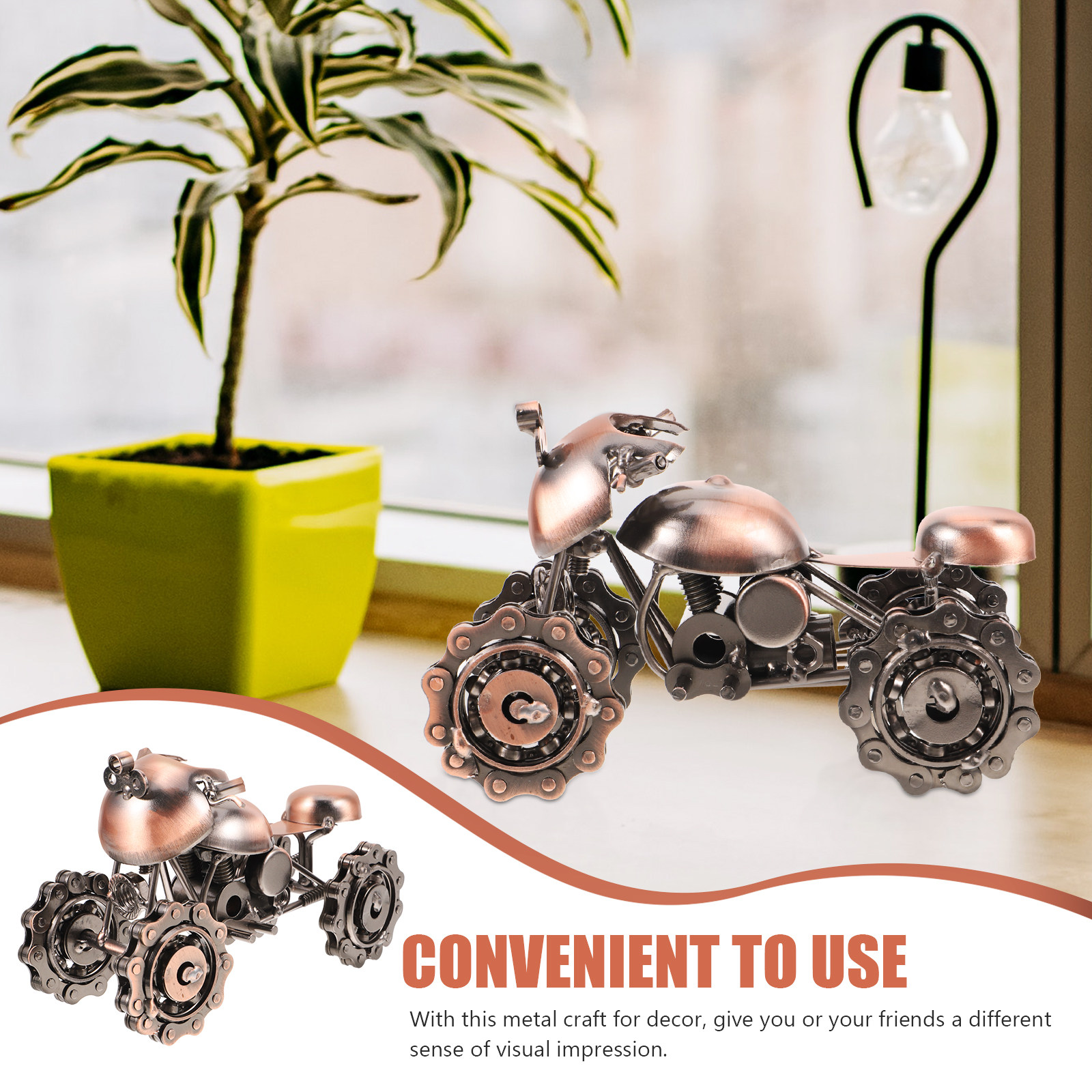 1Pcs Iron Art Vintage Motorcyc - Art Craft Club บทวิจารณ์และราคา