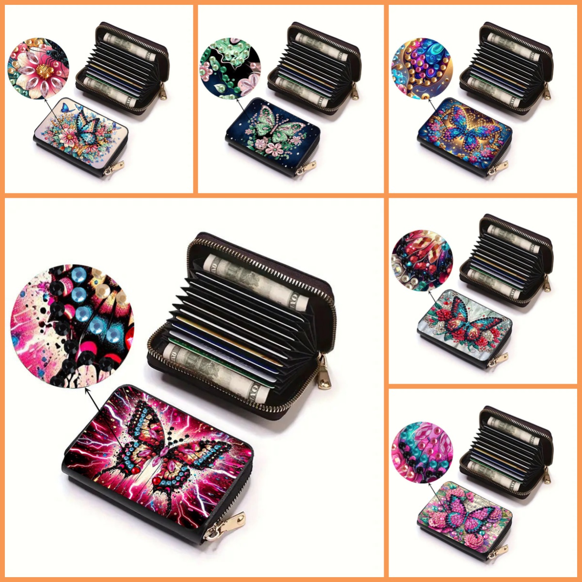 1 DIY diamond painting set wit - Art Craft Butterfly บทวิจารณ์และราคา