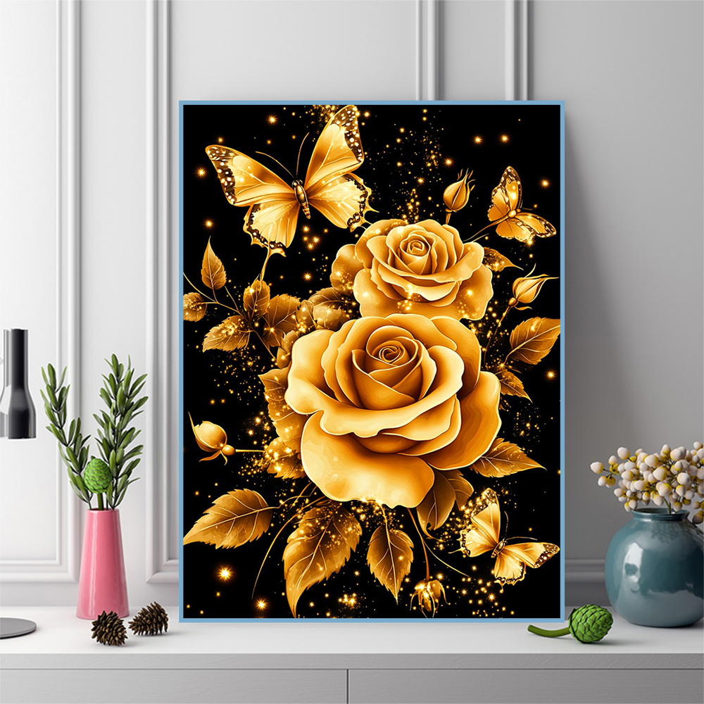 1PC frameless  Diamond Paintin - Art Craft Butterfly บทวิจารณ์และราคา