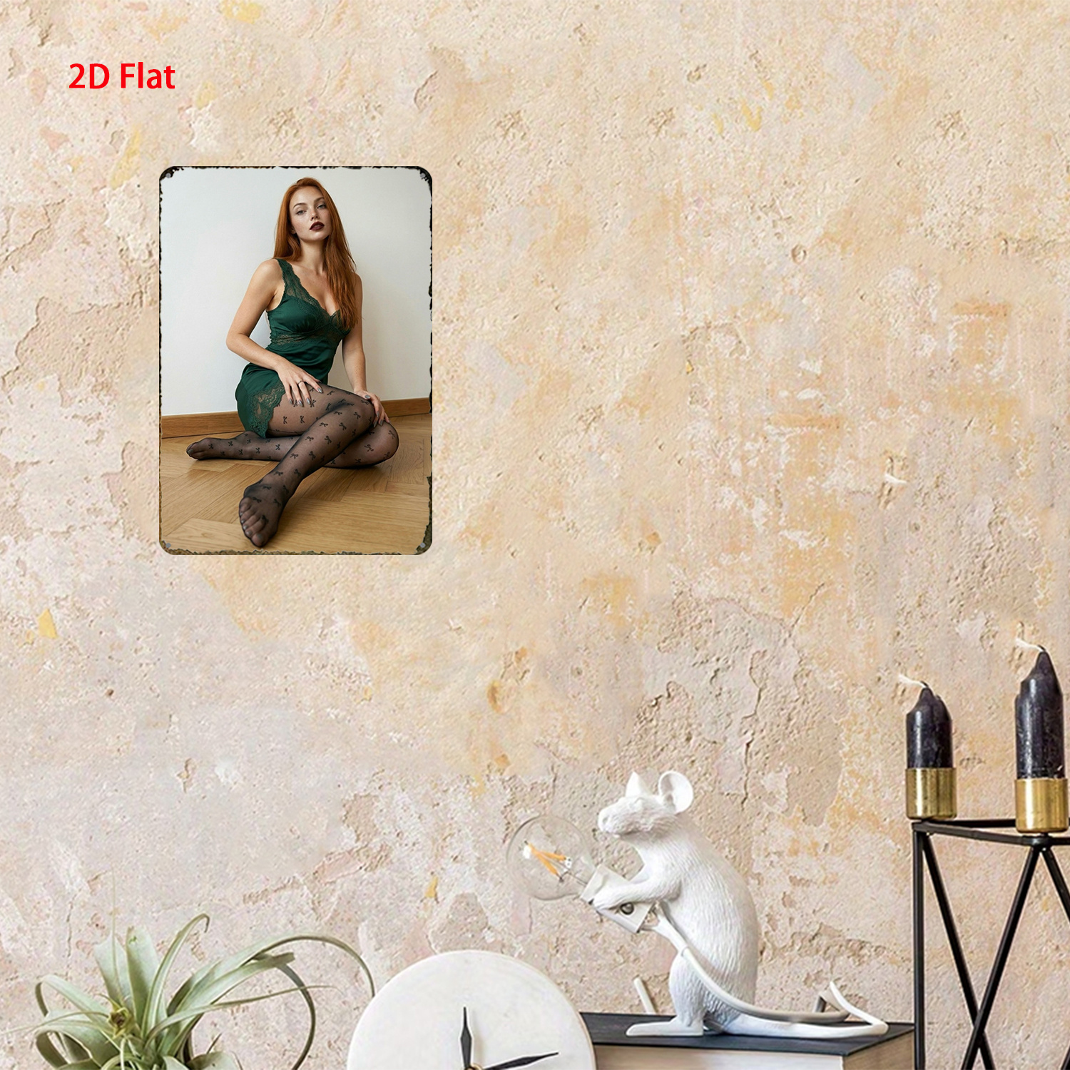 Modern Female Theme Art Print, - Art Craft Club บทวิจารณ์และราคา