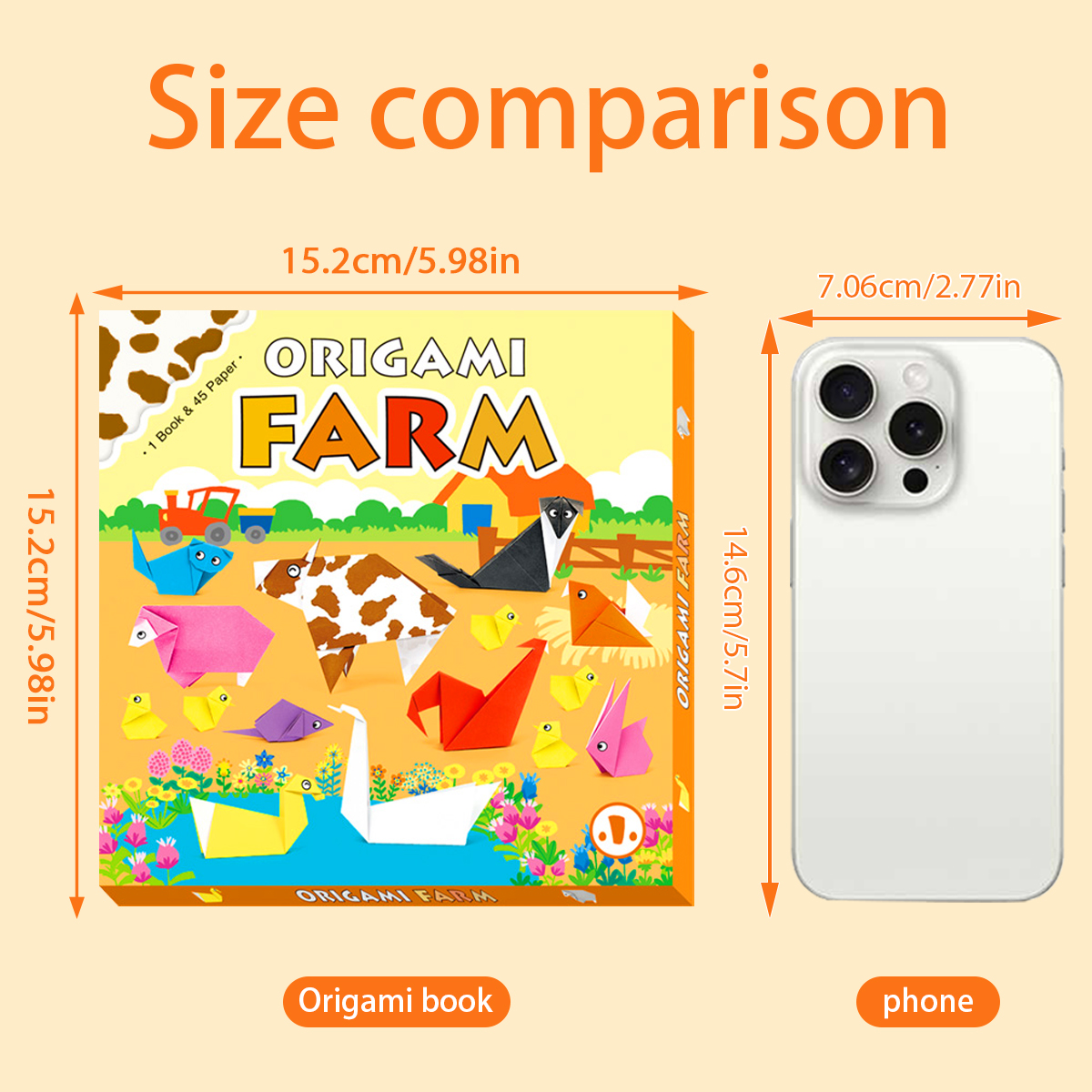 Children's Origami Farm Toolki - Art Craft Book บทวิจารณ์และราคา