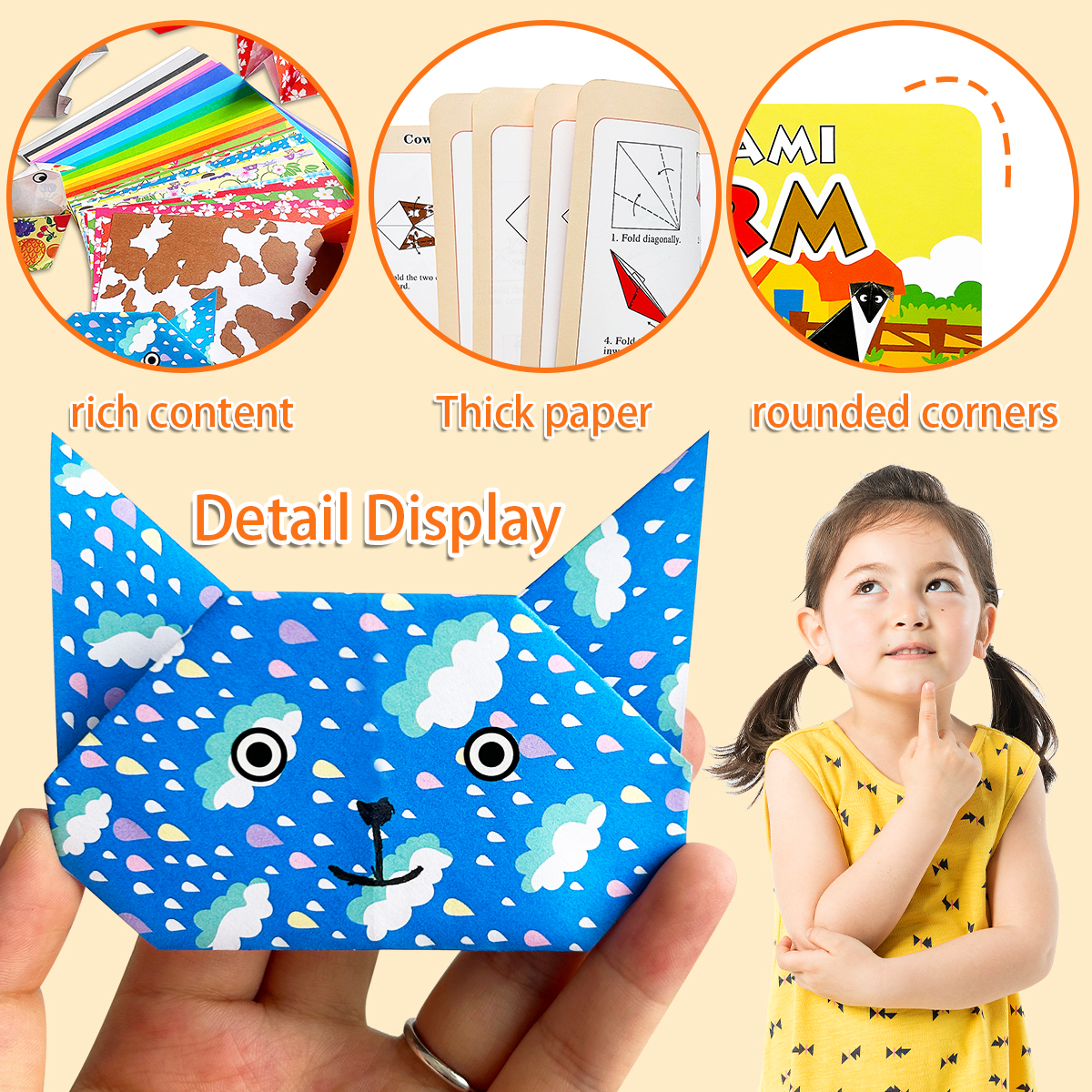 Children's Origami Farm Toolki - Art Craft Book บทวิจารณ์และราคา