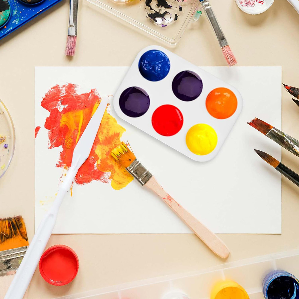 2/8/20/50/100 PCS White Plasti - Art Craft Classes บทวิจารณ์และราคา