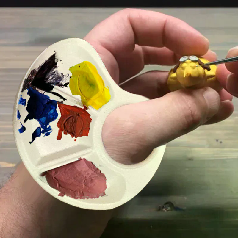 Thumb Palette Ergonomic Design - Art Craft Classes บทวิจารณ์และราคา