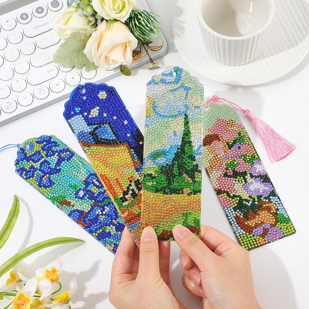 4 Pack Van Gogh Diamond Painti - Art Craft Book บทวิจารณ์และราคา