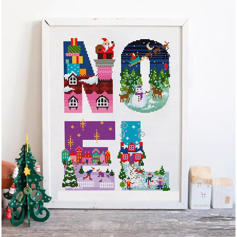 10951 Cross Stitch Kits Embroi - Art Craft And Cloth บทวิจารณ์และราคา