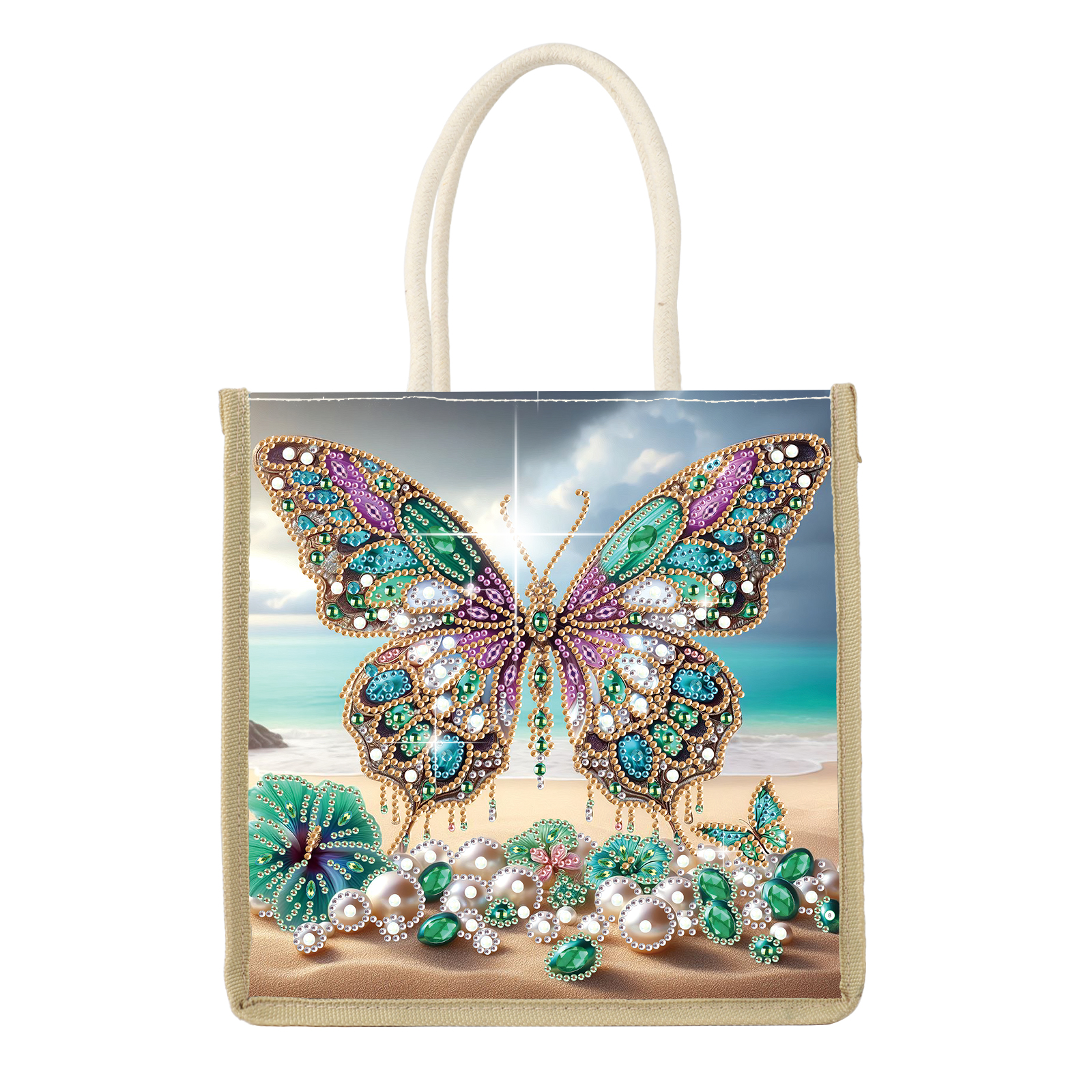 Diamond Art Painting Handbag K - Art Craft Butterfly บทวิจารณ์และราคา