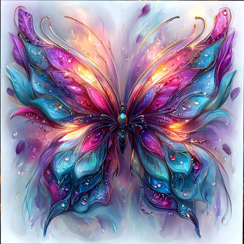 Dreamy Butterfly 5D DIY Diamon - Art Craft Butterfly บทวิจารณ์และราคา