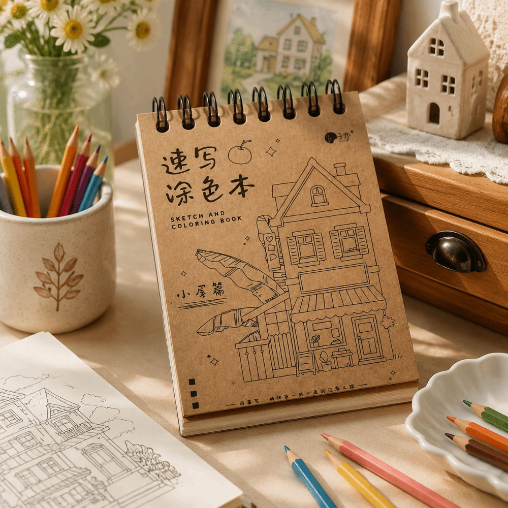 Tracing Line Vintage Coloring  - Art Craft Book บทวิจารณ์และราคา