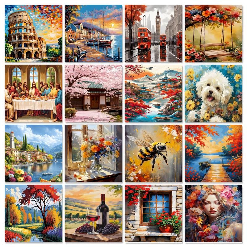 CHENISTORY Painting By Number  - Art Craft Number บทวิจารณ์และราคา