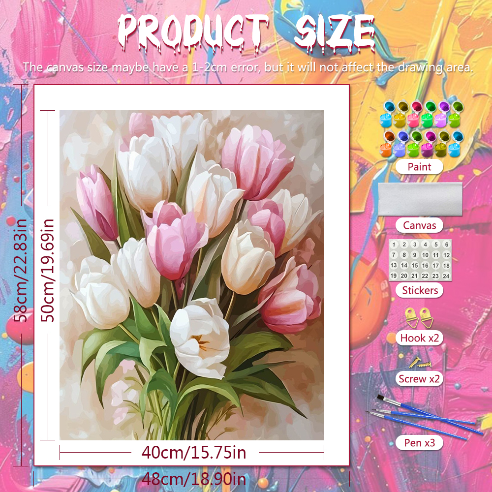DIY Paint By Number Adult Kit  - Art Craft Number บทวิจารณ์และราคา