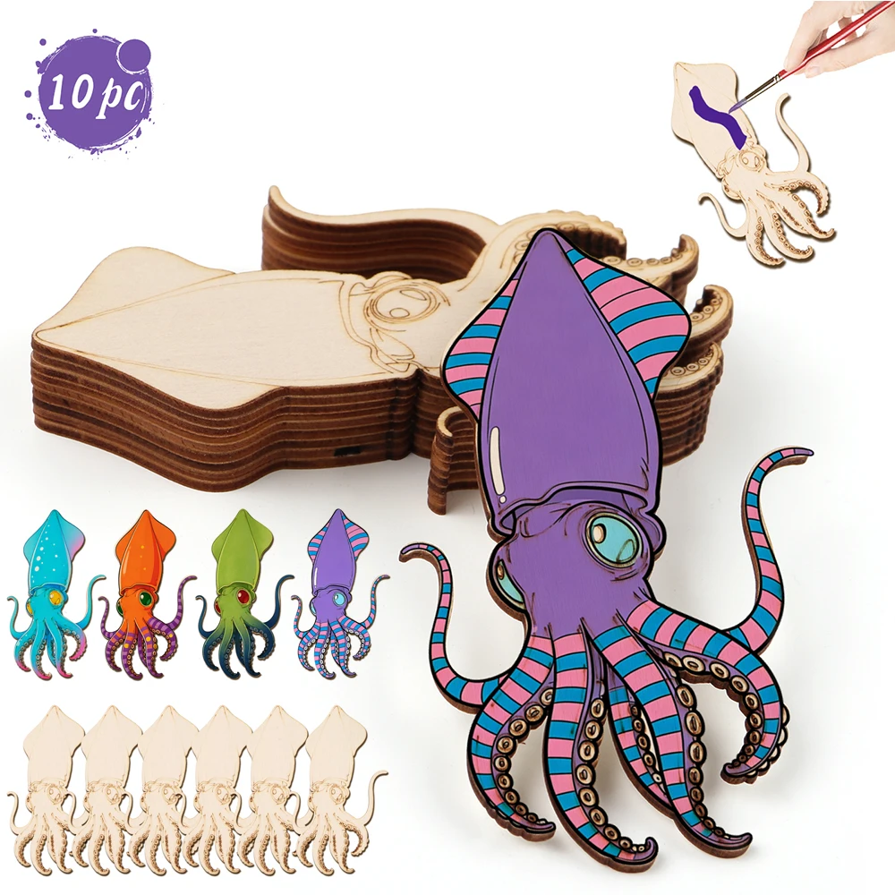 10pcs/set Unfinished Wood Craf - Art & Craft Valley บทวิจารณ์และราคา