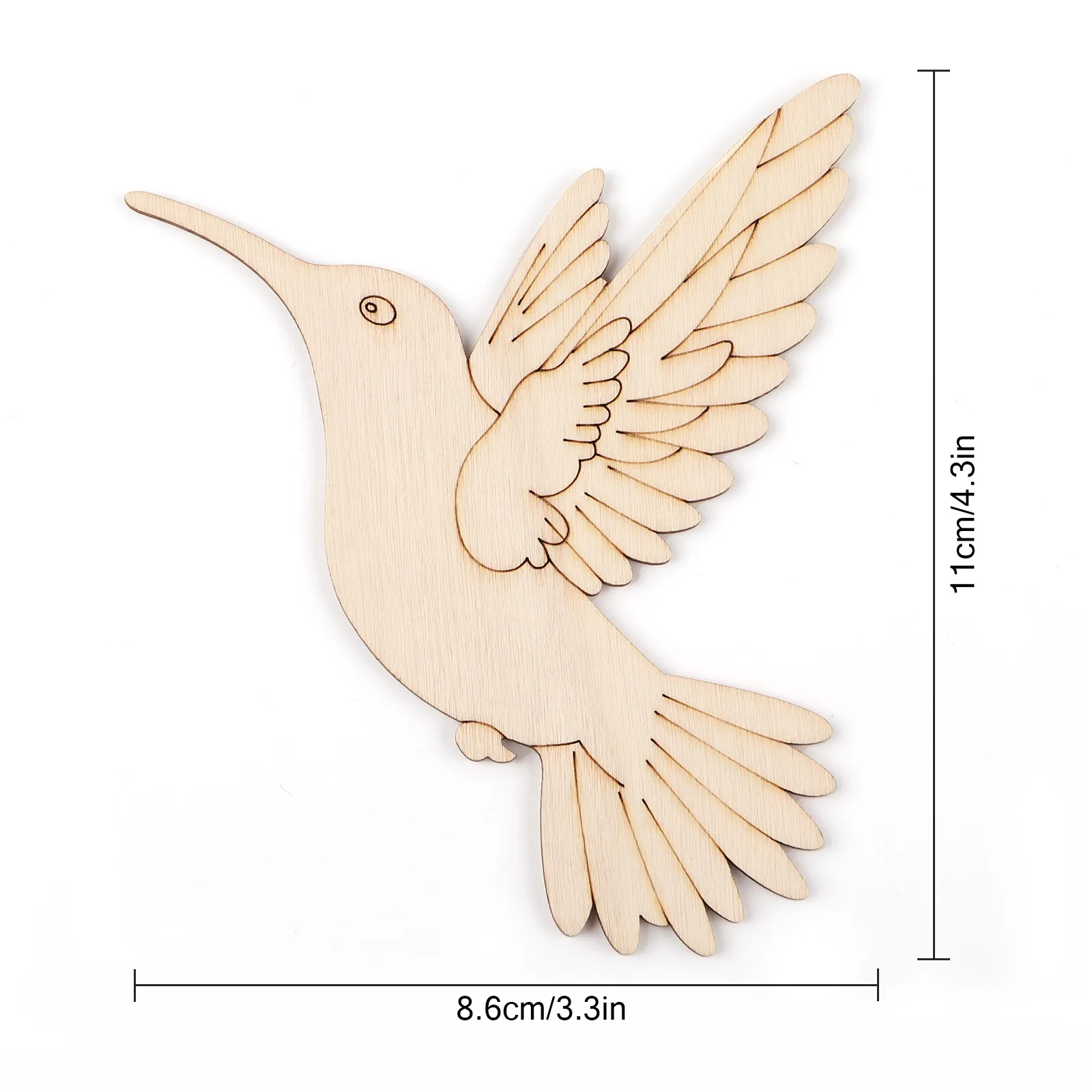 10pcs Unfinished Wood Animal B - Art & Craft Valley บทวิจารณ์และราคา