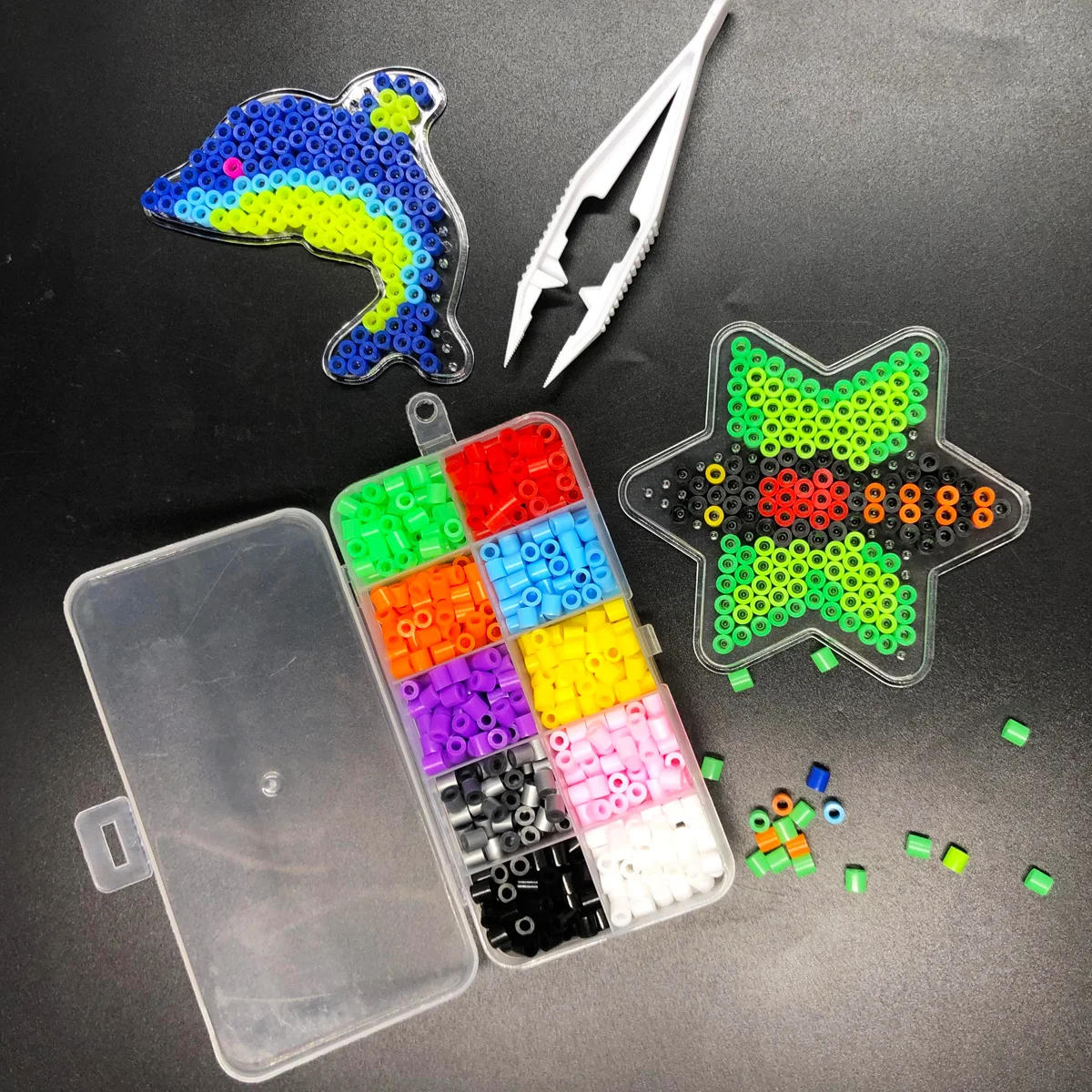 Fuse Beads Kit 900Pcs 10 Color - Art Craft Classes บทวิจารณ์และราคา