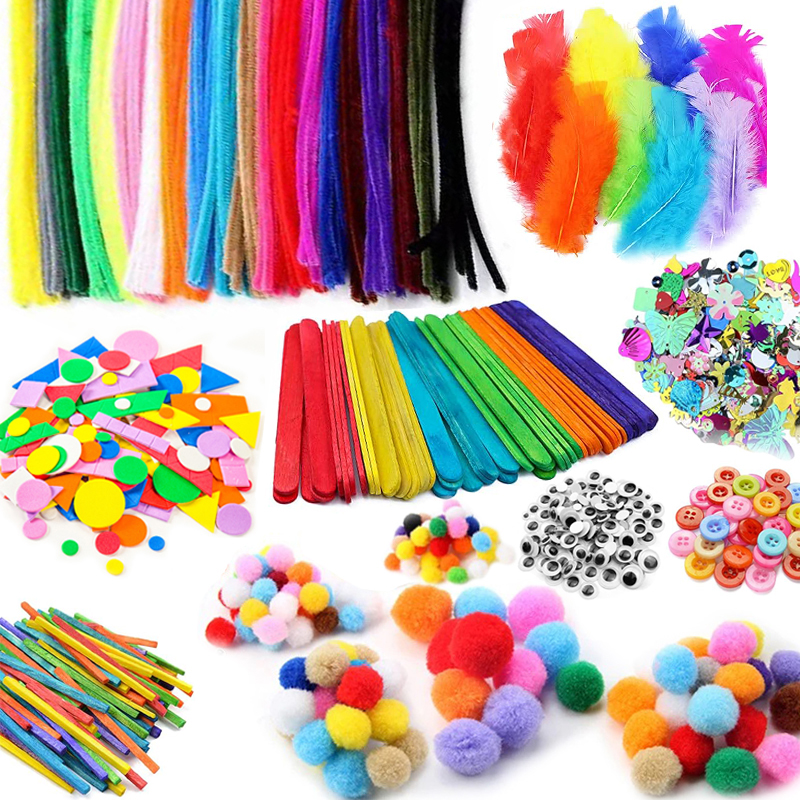 1000pcs Kids Crafts Art Suppli - Art Craft And Cloth บทวิจารณ์และราคา